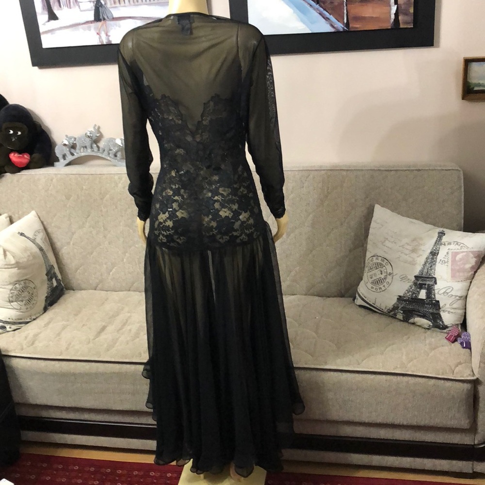 🌺🌺NATORI LACE ROBE - NIGHTGOWN SUZE S - Picture 6 of 15